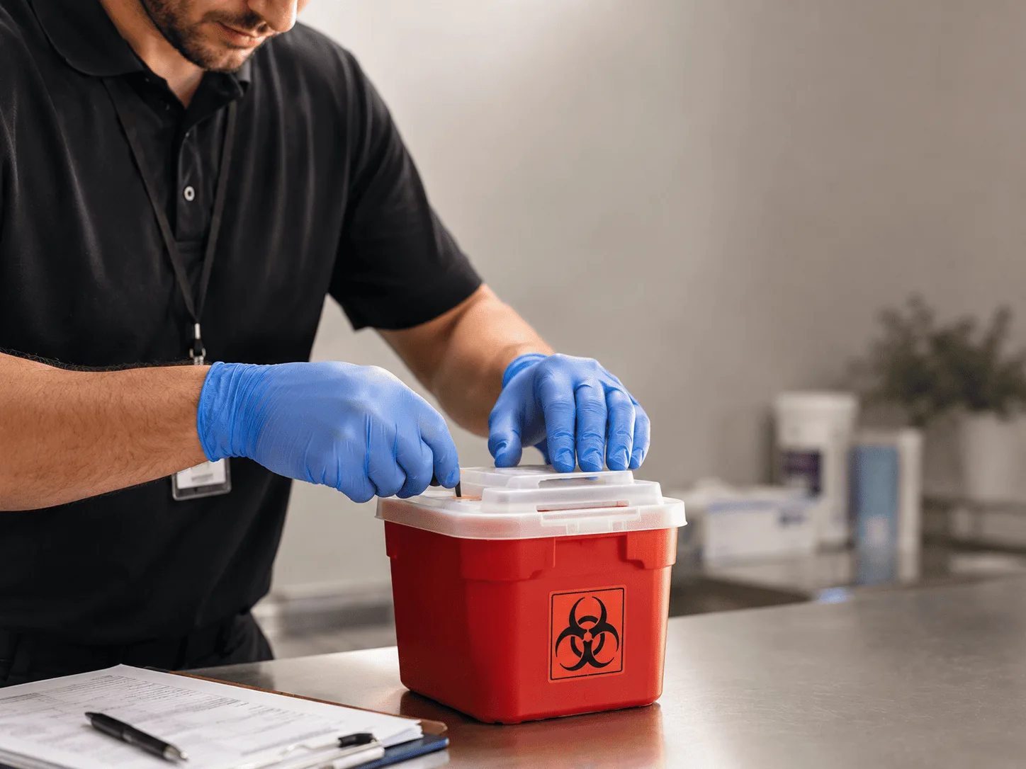 Why choose Sharps Waste Disposal in Strathcona, MN